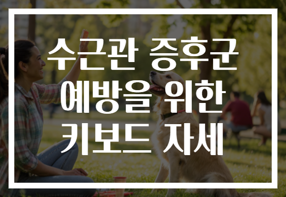 수근관 증후군 예방을 위한 키보드 자세 수근관 증후군 예방을 위한 키보드 자세