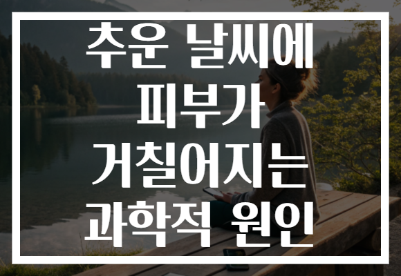 추운 날씨에 피부가 거칠어지는 과학적 원인 추운 날씨에 피부가 거칠어지는 과학적 원인