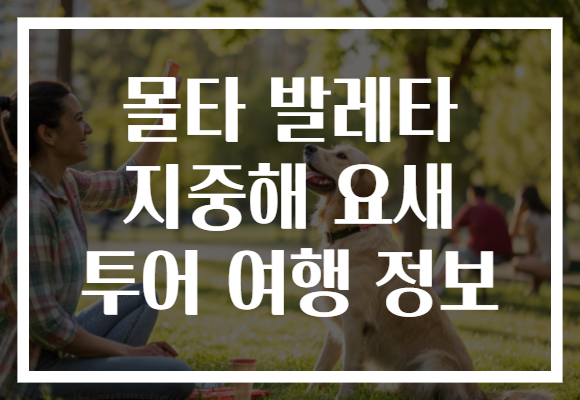 몰타 발레타 지중해 요새 투어 여행 정보