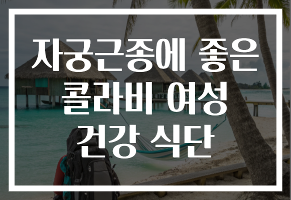자궁근종에 좋은 콜라비 여성 건강 식단